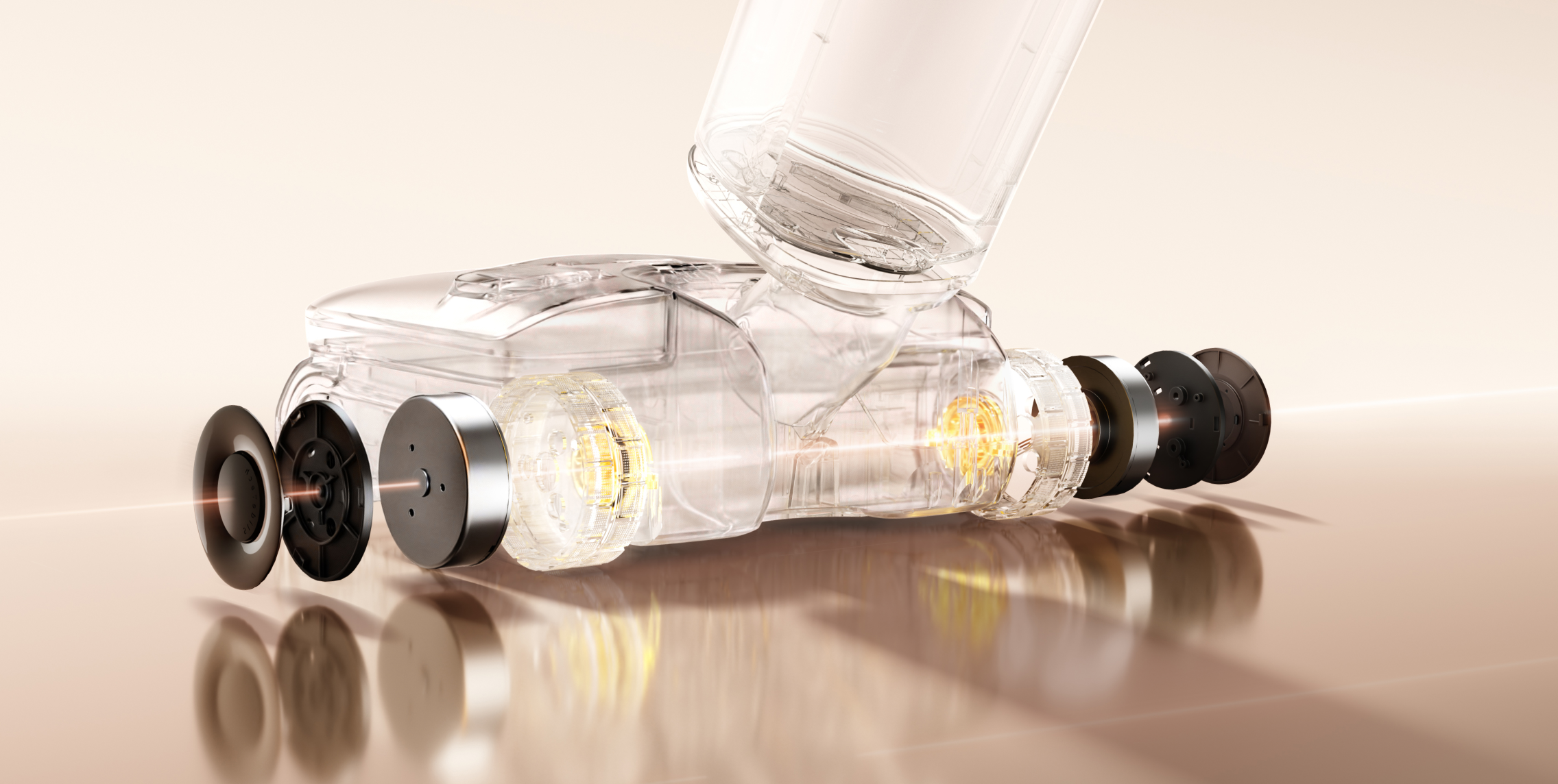 Lướt nhẹ như bay với bánh xe trợ lực AI SlideTech 2.0